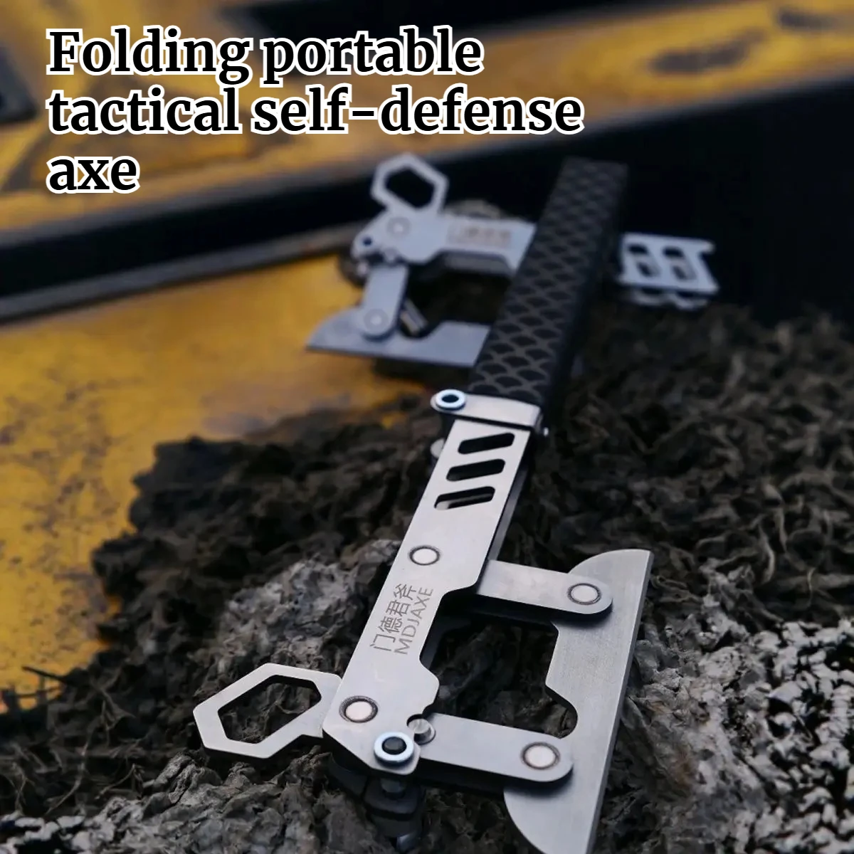 Multi Functional Folding High-quality T actical Axe for Convenient Camping Survival Home Cut Firewood Cut Down  EDC Hand Tool