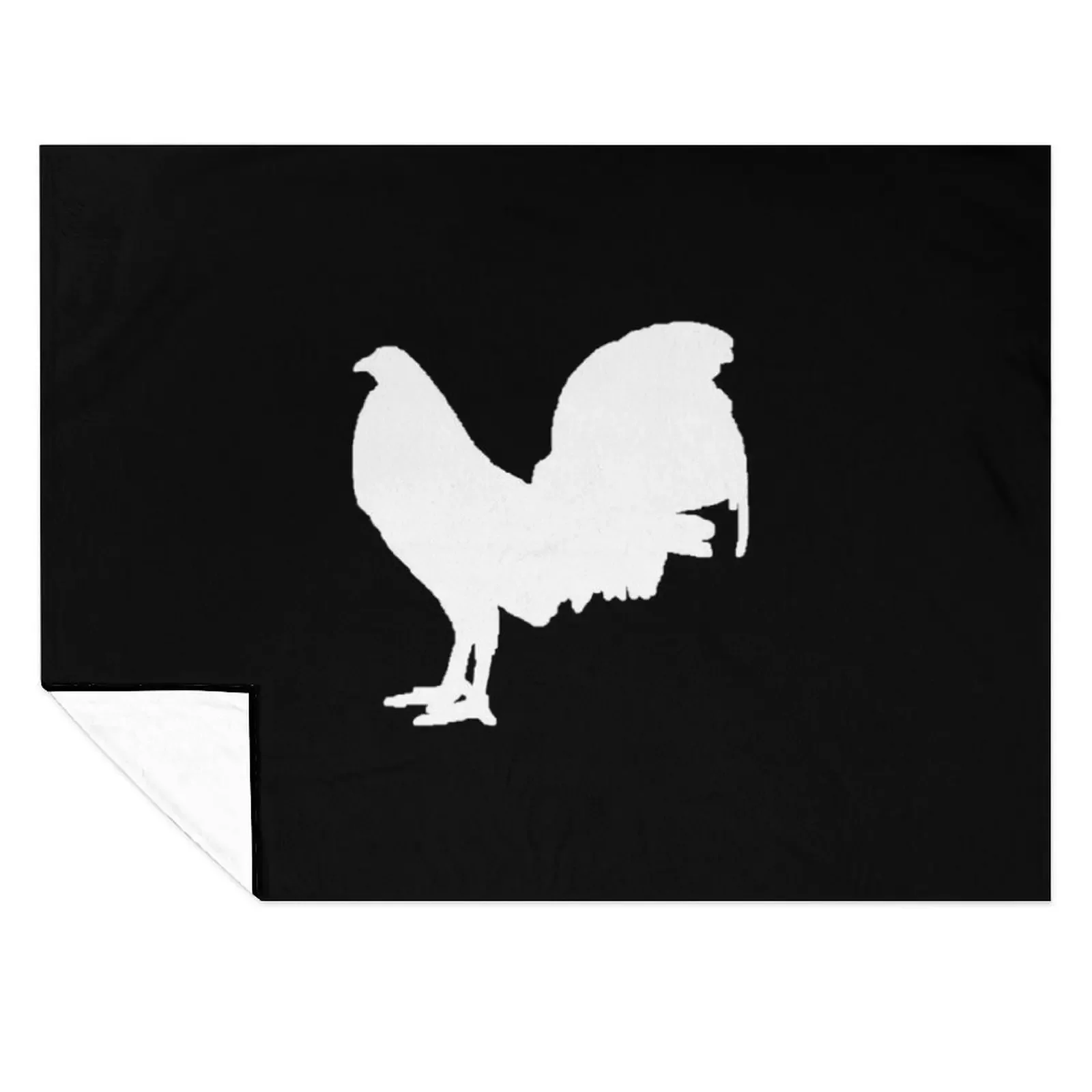 

Gallos Gamefowl - White Logo Throw Blanket Soft for winter For Baby Heavy Blankets