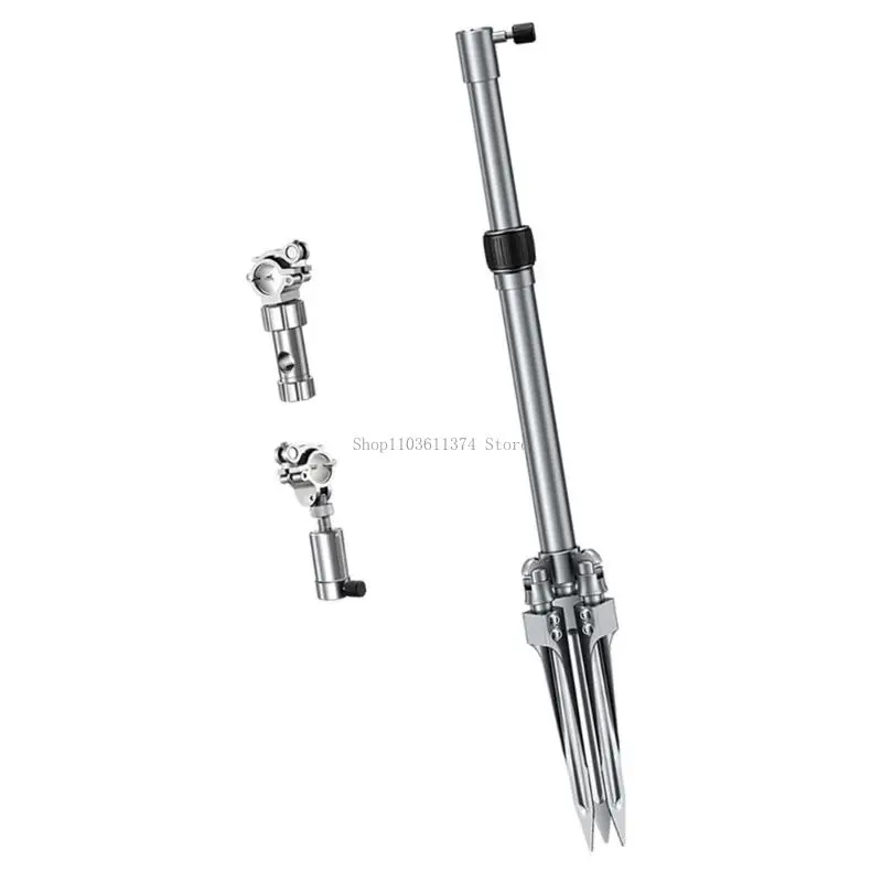  Strong Light Fishing Brasket Highlighting Multiple Function Attract Tray Aluminum Frame Comfortable Support Collapse