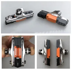 Bicycle road bike brake pad brake block 55MM caliper for brompton replaceable brake glue brake rubber pad v brake