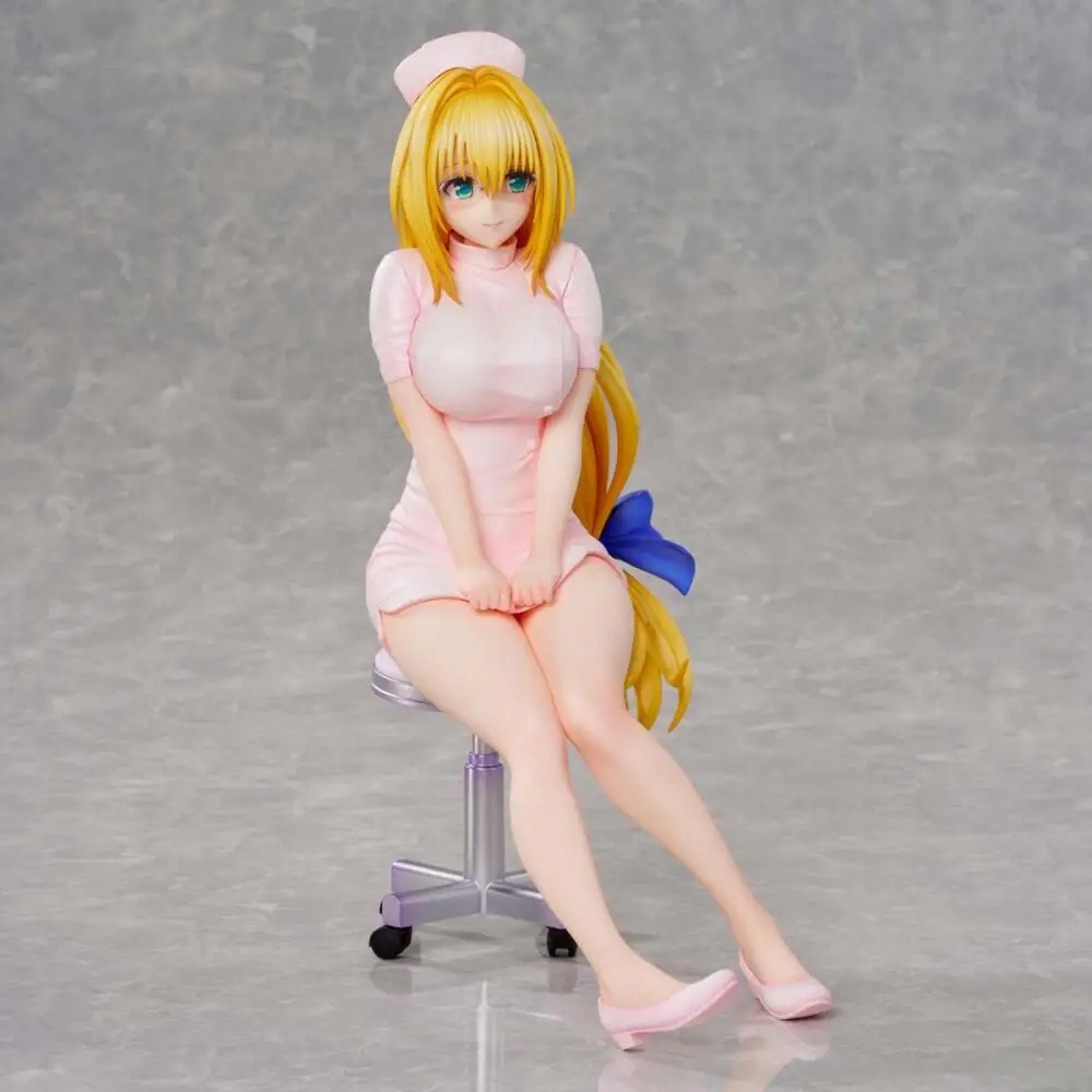 Official Genuine In Stock Unioncreative Tearju Lunatique Momo Belia Deviluke Yuuki Mikan Nurse Outfit Figure Anime To Love-Ru