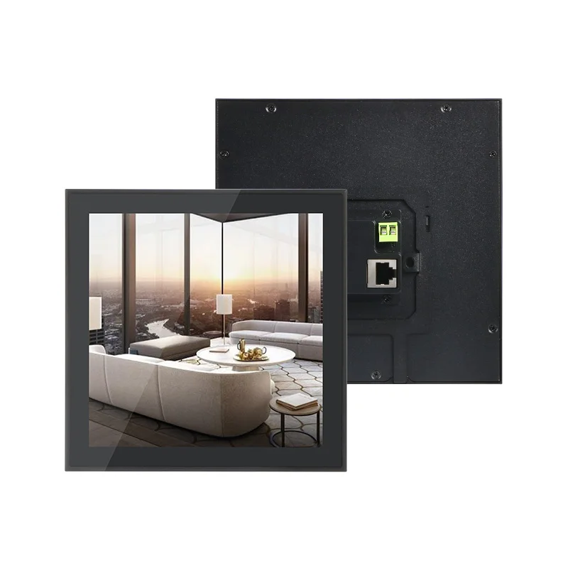Square LCD Display 800x800 Resolution IPS Square LCD Screen With Metal Shell
