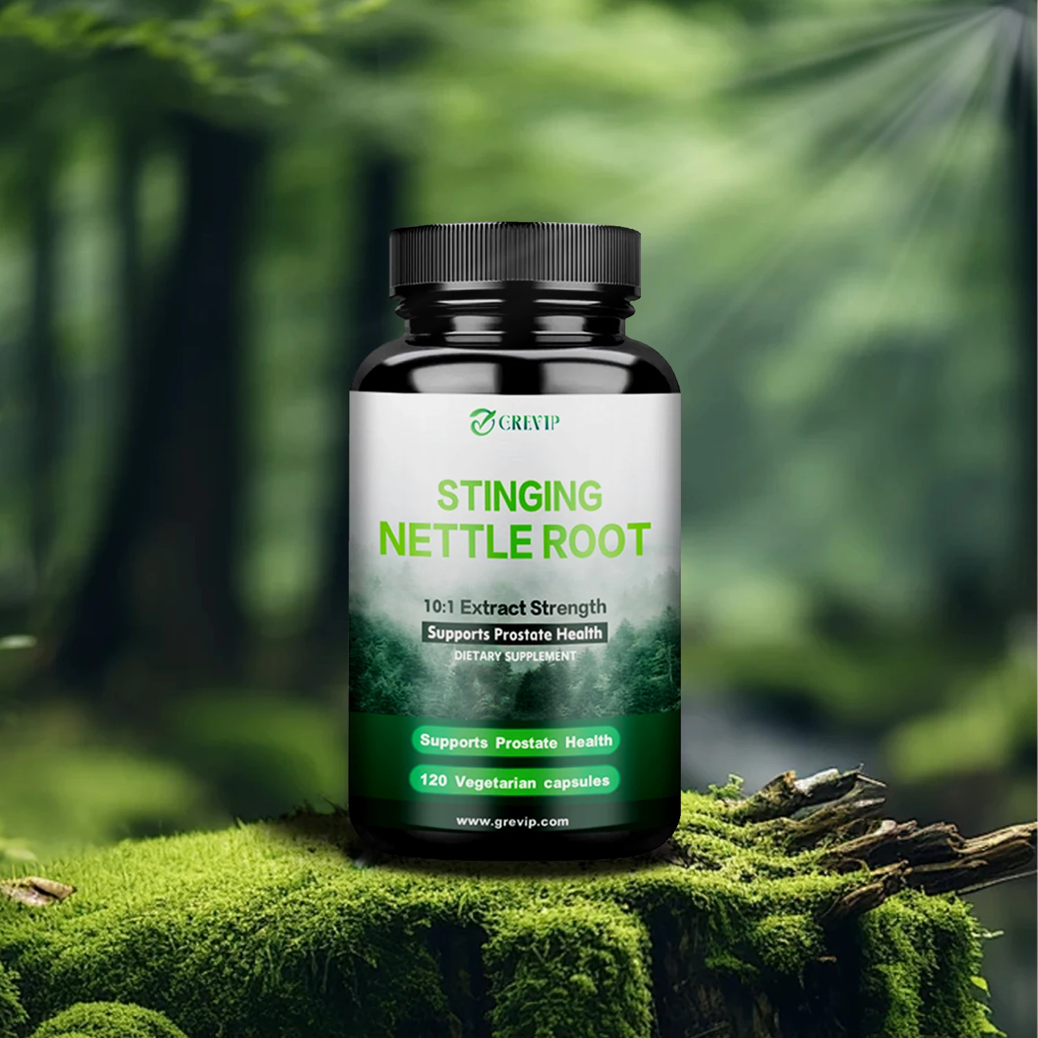 Stinging Nettle Root Extract - Premium Prostate Health Support Supplement, Reduce Frequent Urination, Stamina