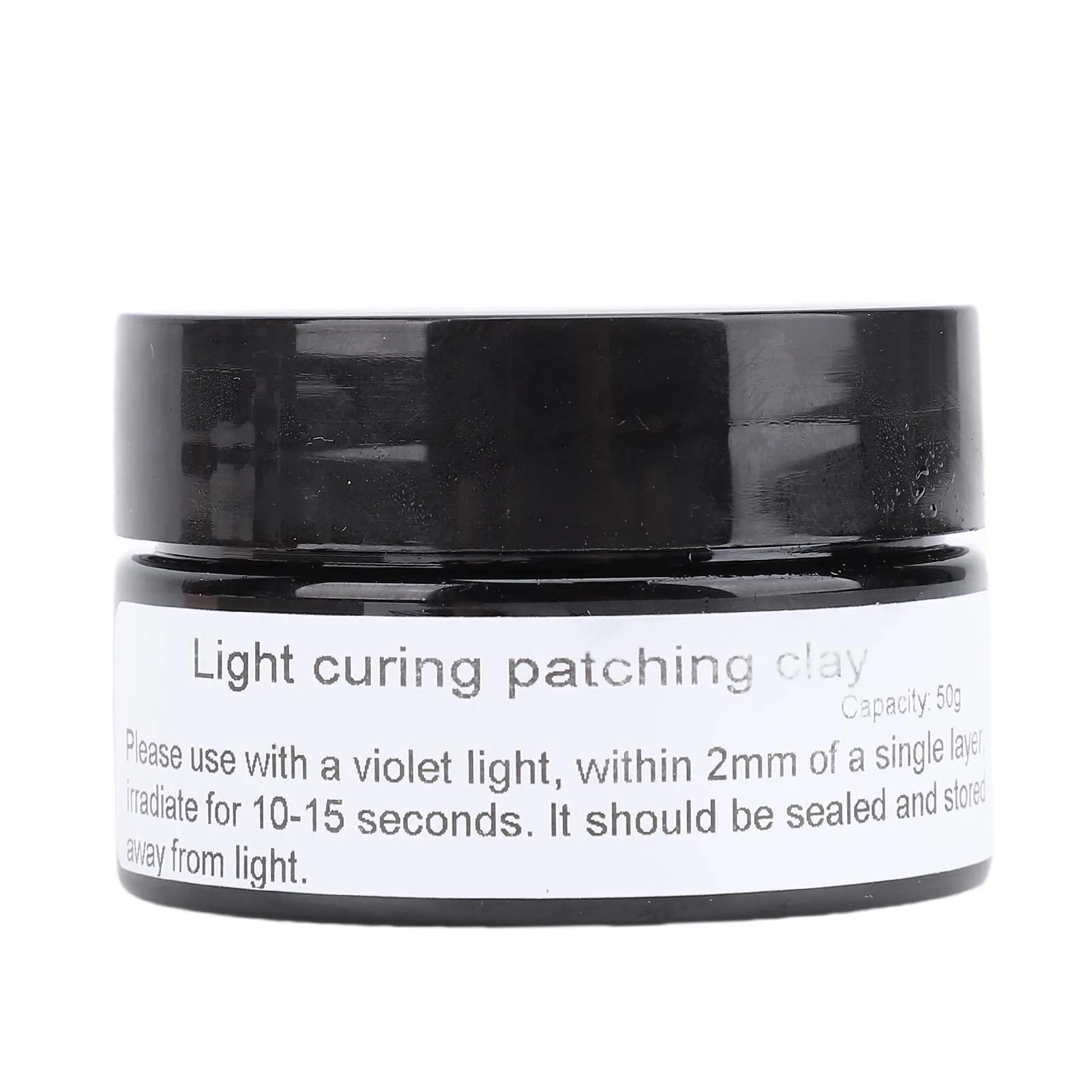 Massa de cura ultra violeta 50g multiuso rápido curling luz cura massa para artesanato arte do prego impressão 3d modelo reparos