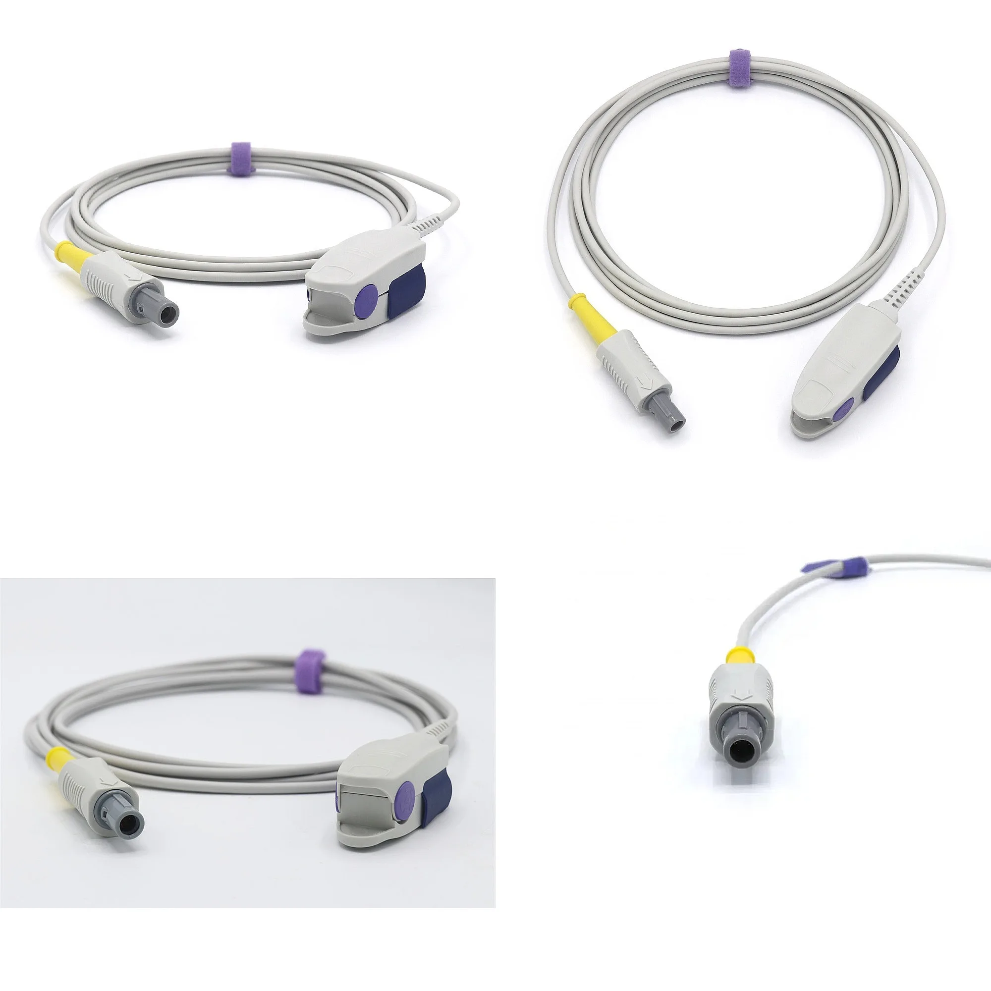 Compatible Biolights 15-100-0010 Adult Finger Clip Spo2 Sensor Digital Tech 5 Pins