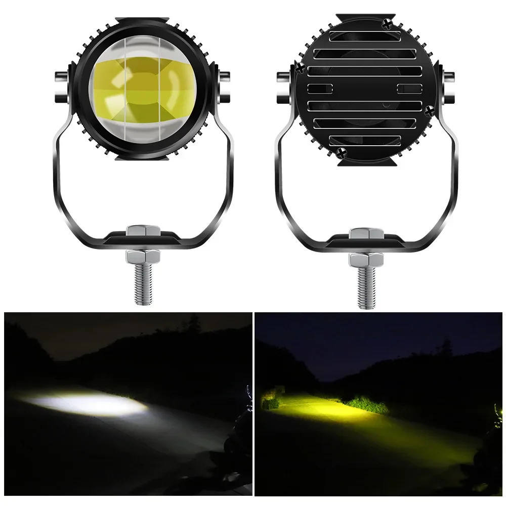 

Car led work light Projector Lens Hi-lo beam Motorcycle dirt bike spotlight auxiliary lamp led fog light for trucks SUVs UTV ATV