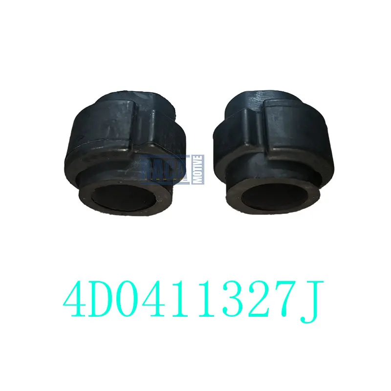 2PCS Front Axle Steering Stabilizer Rubber Bushing For Audi A4 A6 A7 A8 Quattro R8 S7 S8 Porsche Macan 95B Seat Exeo 4D0411327J