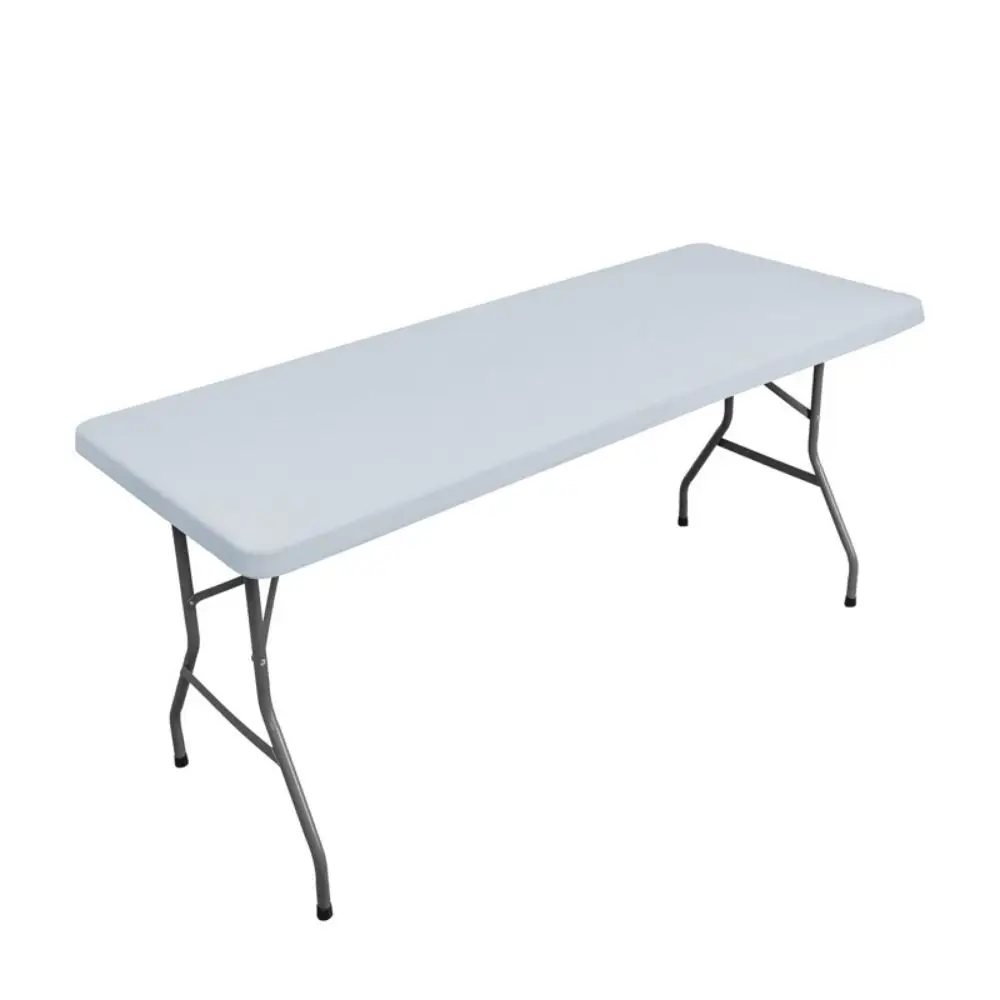 

Soft Stretch Picnic Table Cloth Washable Wind Proof Elastic Fitted Tablecloths Solid Folding Table Protector Rectangle Tables