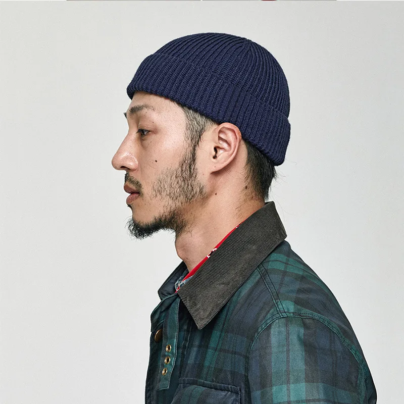 Solid Unisex Beanie Autumn Winter Wool Blends Soft Warm Knitted Cap Men Women Skull Cap Hats Gorro Ski Caps 14 Colors Beanies