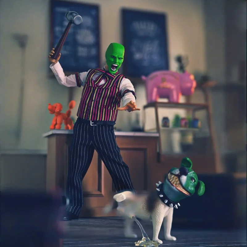 In Stock Brotoys Disguised Mask Hero Jim Carrey Lr009a Lr009b 1/12 Movable Doll Figurine Holiday Gift