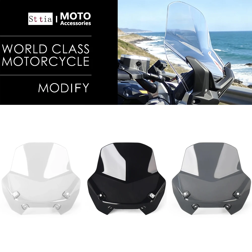 

Motorcycle Windscreen Windshield For BMW R1300 R R1300R R 1300 R 2025 2026 Deflector Spoiler Screen Wind Protection Accessories