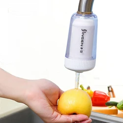 Washable Faucet Ceramic Filter Multi-layer Filtration Purifier Activated Carbon ABS High Efficiency Filter For Remove Impurities