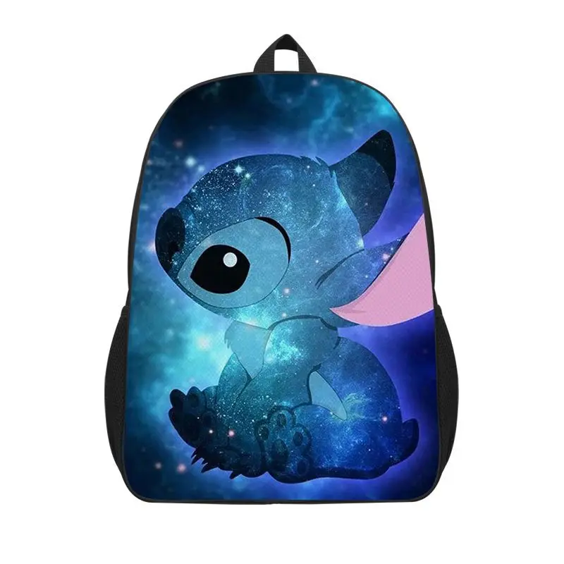 Stitch Cartoon Printing Kindergarten Primary School Students School Bag Creative Cute Large Capacity Children's Backpack Gift