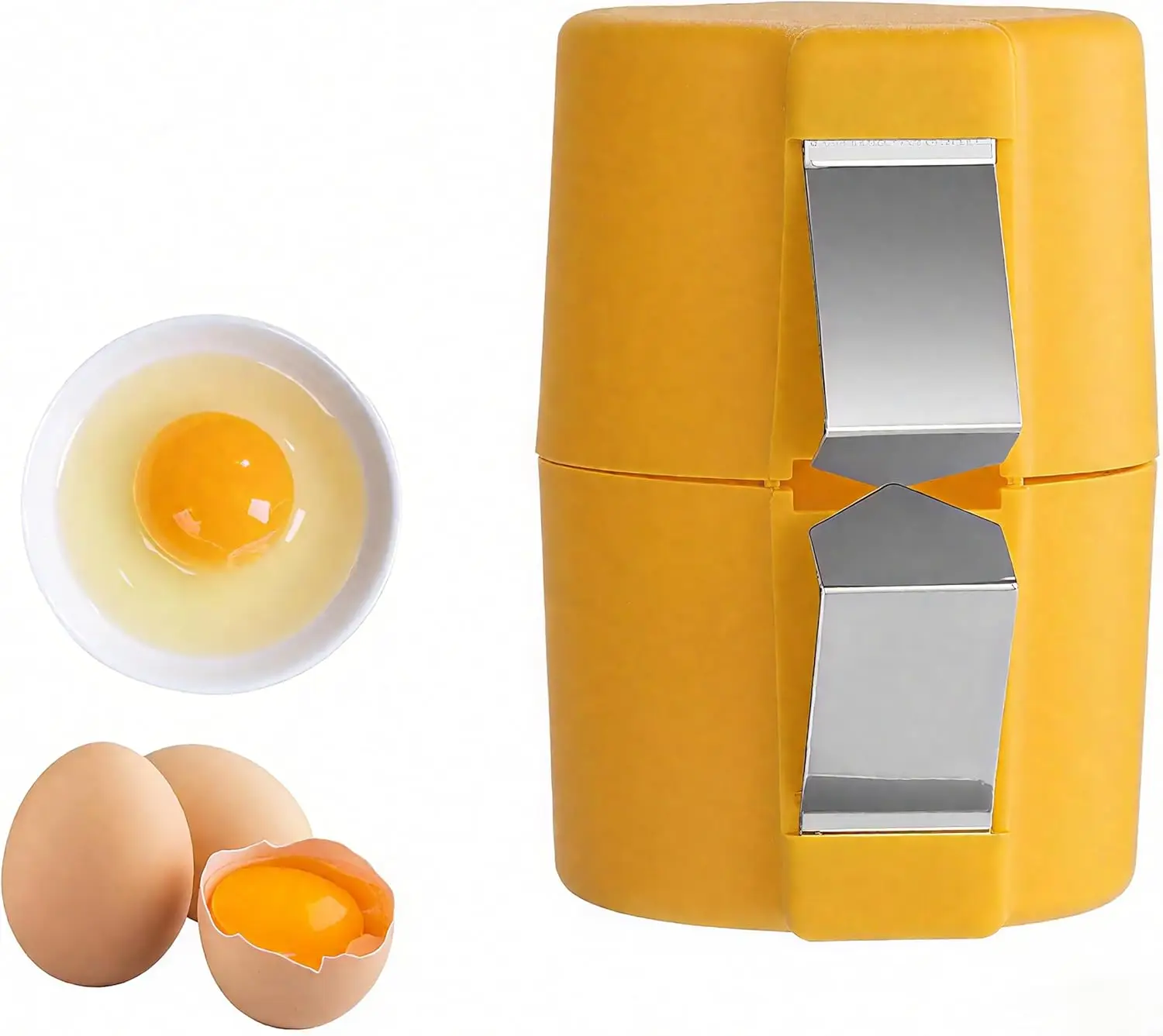 

Egg Shell Opener 2025 Upgrade Boiled Egg Peeler Stainless Steel Egg Slicer for Hard Boiled Egg Egg Shell Cutter for Boiled Egg