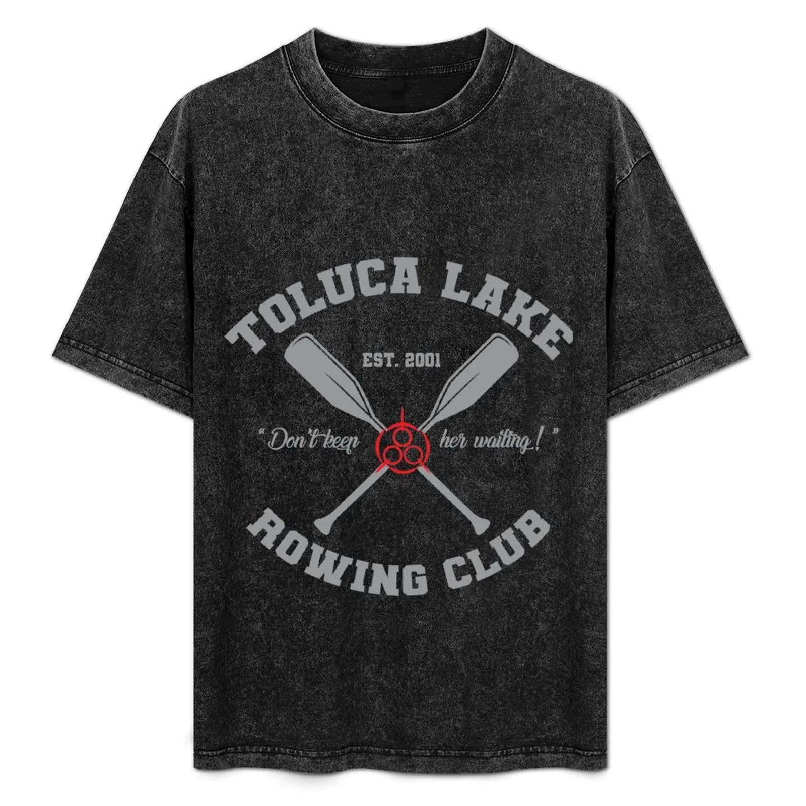 Camiseta del Club de Remo del Lago de Toluca, camiseta clásica con gráfico y manga corta