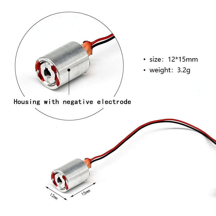 660nm 100mW Red  Single  Point  Laser  Module Lawn lights Stage  Lights Laser  Installation Accessories Dot Laser Light 2.1-2.2V