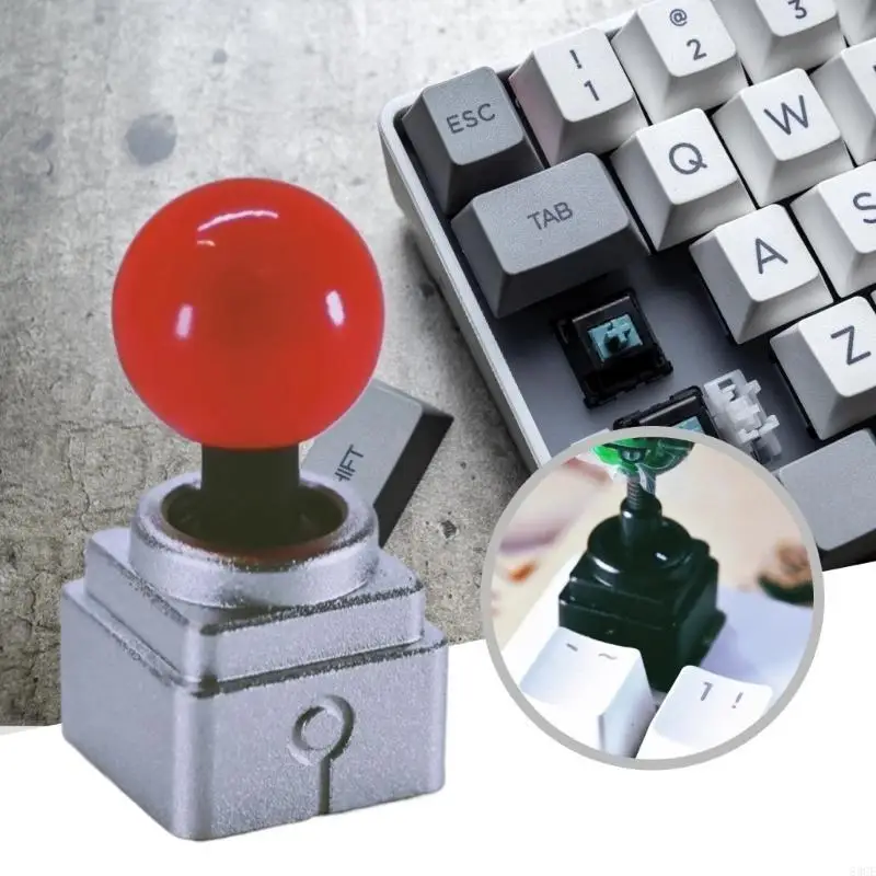 K20 Metal KeyCap Vintage Game Joystick KeyCap voor mechanische toetsenborden ESC KeyCap vervanging 83ce