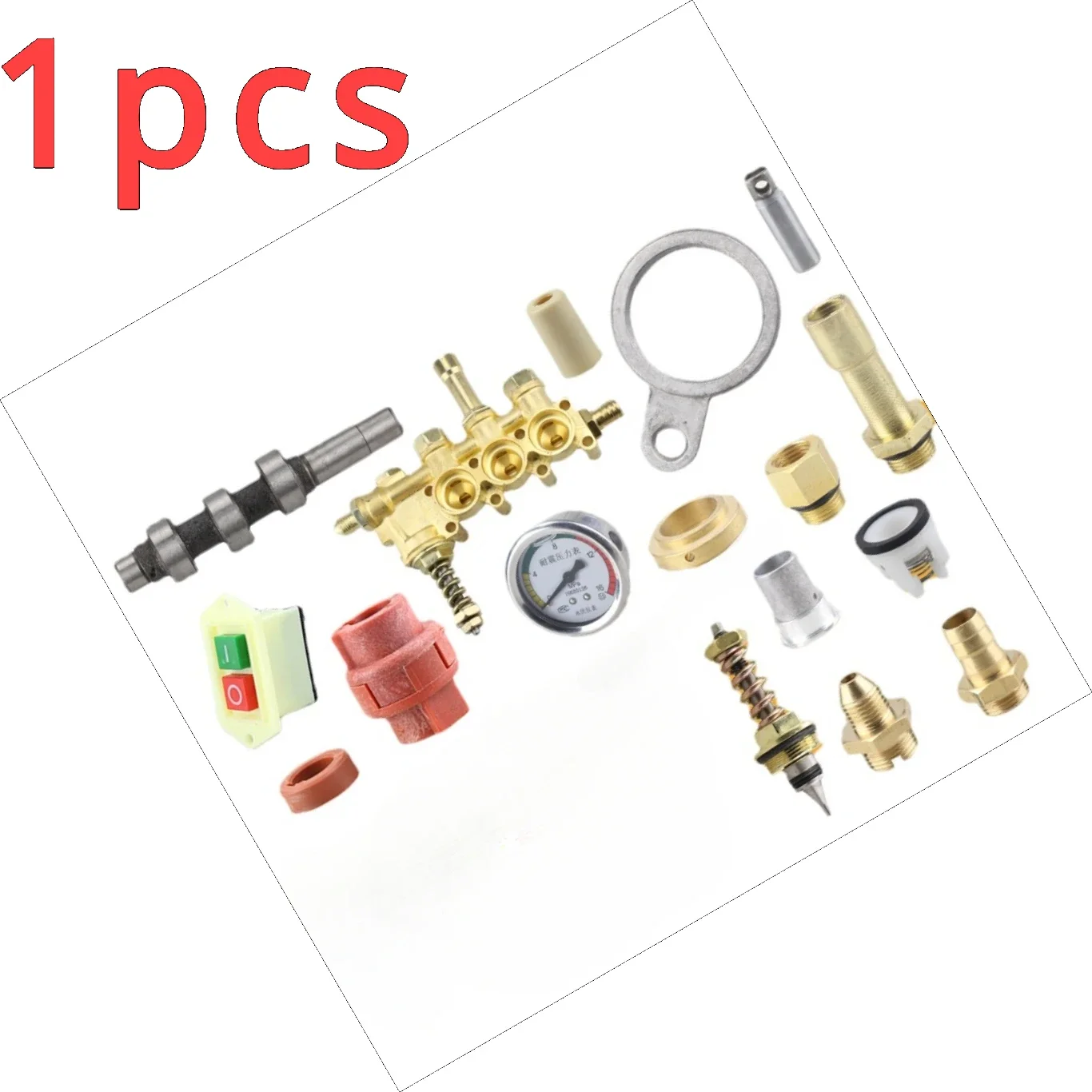 Decoration-58/55# Pressure washer accessories 280/380 brush head pump crankshaft connecting rod