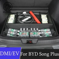 Baule posteriore scatola bagagli pannello Fit scatola anteriore protezione Patch Guard piastra per BYD Song plus DMI EV 2021 2022 2023 accessori