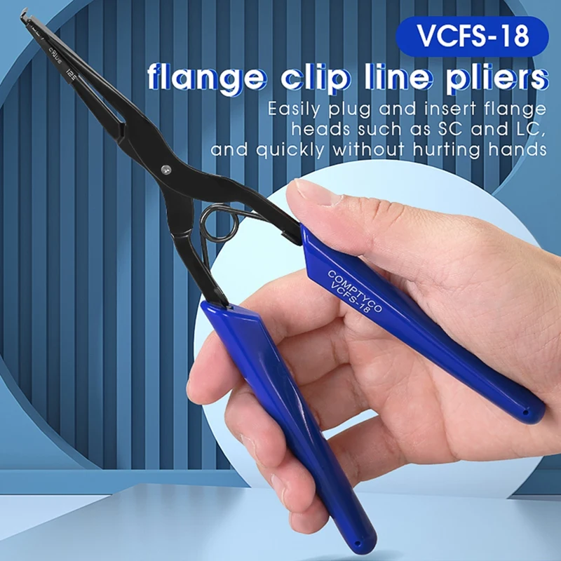 New VCFS-18 SC/LC Fiber Optic Connector Plug And Clamp Pull Tool Pilers Fiber Optic Room Tool