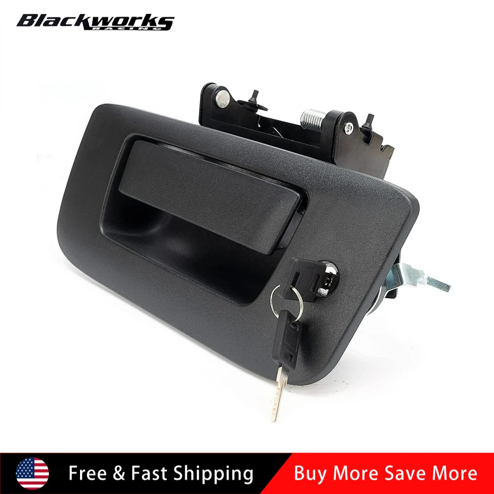 

Tailgate Handle Kit Tail Gate Bezel Lock for 2007-2014 Chevy Silverado GMC Sierra 22755305