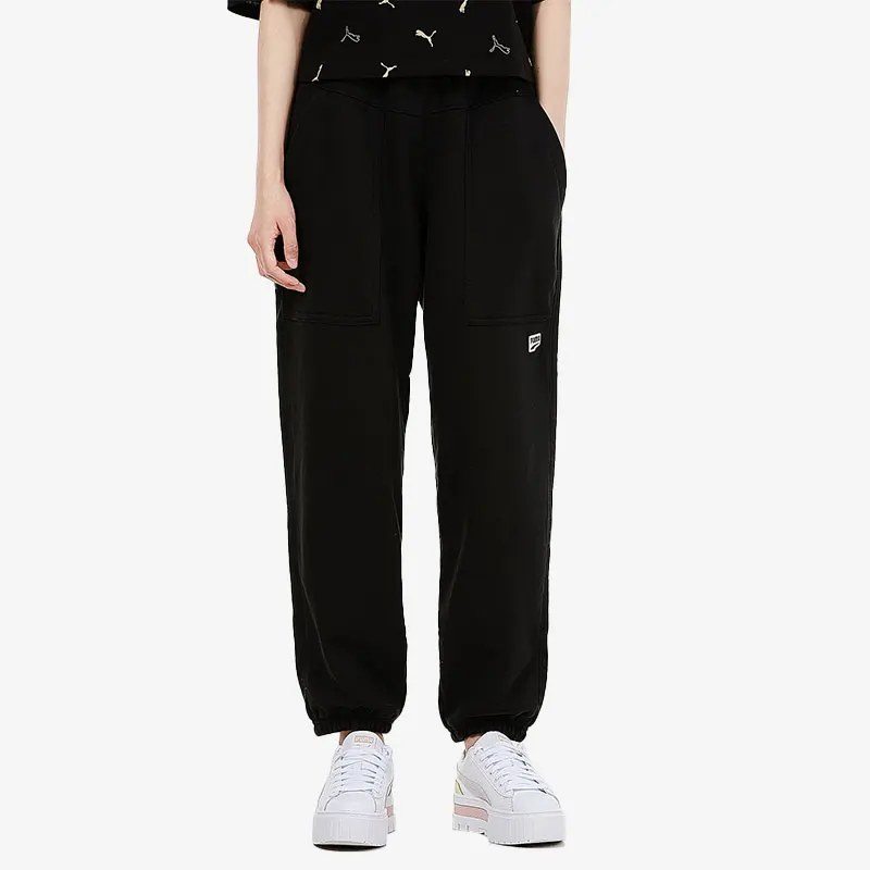 

Puma оригинальные сезонные новые женские дышащие трикотажные повседневные спортивные брюки 533054-01