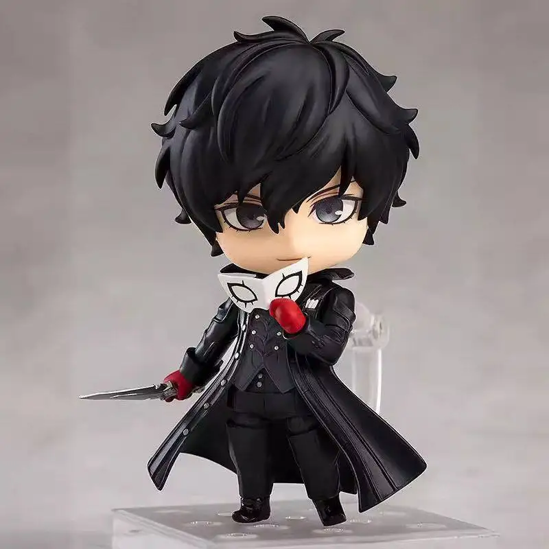 10cm Persona 5 Joker Ren Amamiya Futaba Sakura Articulated Action Figure Ornament Decor Model Collectible Toys Gifts - view 5