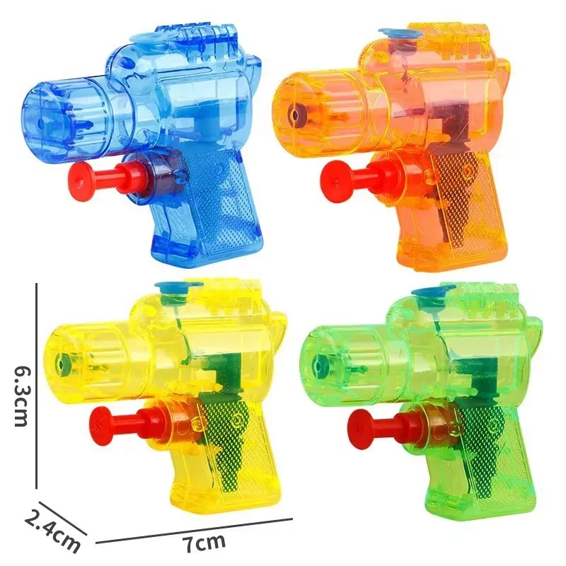 6Pcs Mini Summer Spray Water Guns Outdoor Game Hawaii Beach Toys for Kids Birthday Baby Shower Pool Party Favors Pinata Fillers