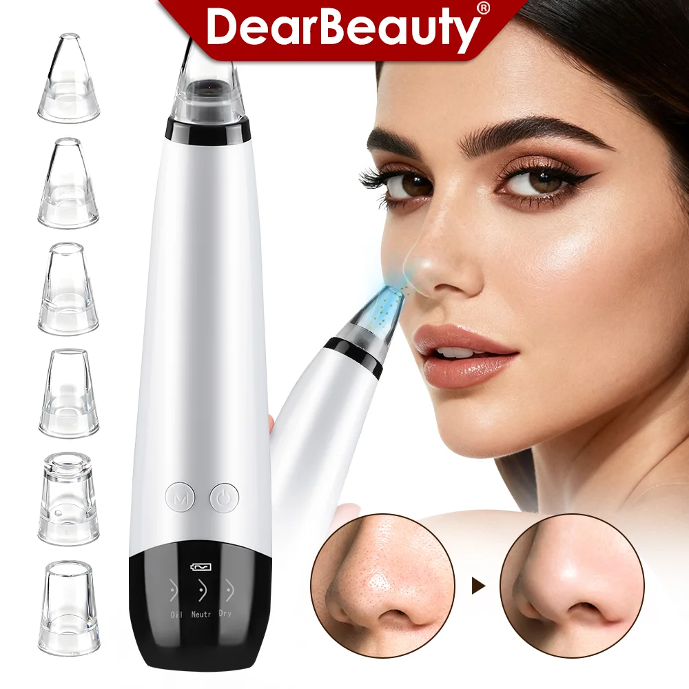 Removedor eléctrico de espinillas, limpiador al vacío para acné, eliminación de manchas negras, limpieza Facial profunda de poros, máquina limpiadora de poros, herramientas para el cuidado de la piel