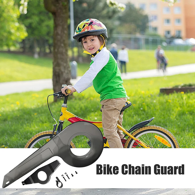 Protector de cadena de bicicleta para niños, protector de cadena de bicicleta Universal, resistente, accesorios de bicicleta, 32-36 dientes