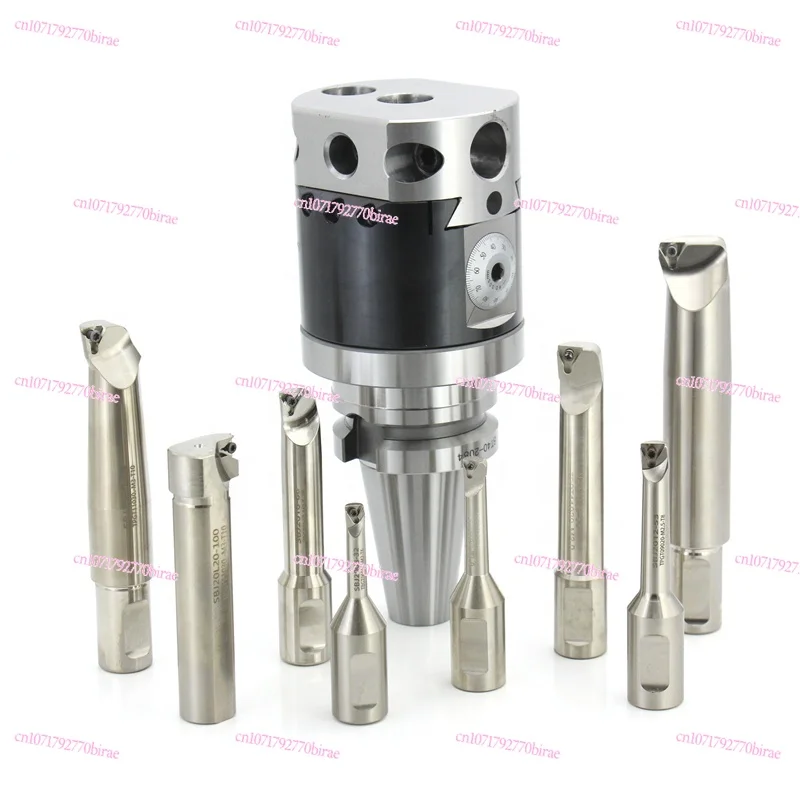 

Boring Head for CNC Boring Machine BT40-NBH2084-8pcs Cover 0.005mm Precision Adjustable