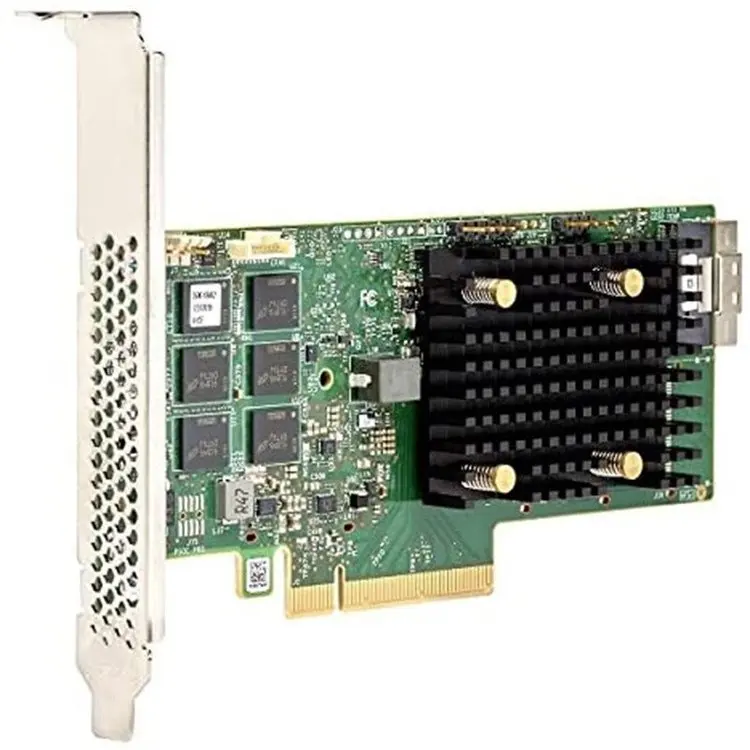 Imagem -04 - Mini Sas Placa Controladora Original Sff9654 Portas 12 Gbs 4gb Sas3908 Megaraid 9560-8i 055007701 Broadcom-lsi95608i