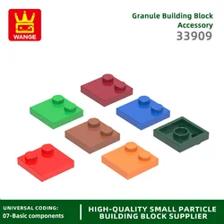 Wange 180Pcs/lot .33909 2x2 Modified Thin Block Moc Color Accessories Compatible with Brick DIY Children's Toy Assembly Parts