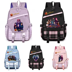 Descendants Backpacks Kids Boys Girls School Bags Cartoon Bag Student College Bookbag Kindergarten Rucksack Women Travel