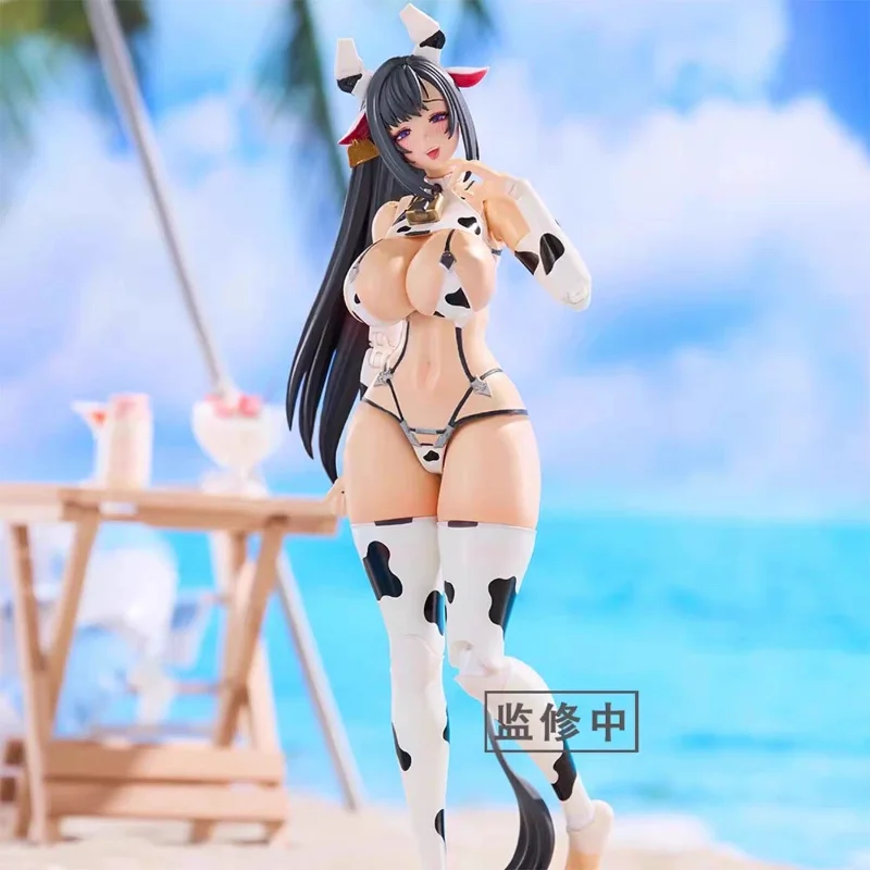 In Stock Black Rock Sugar Project Milky White Sauce Cow Girl 1/12 Finished Figure Figurine