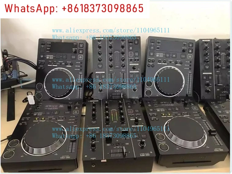 

Комплект CDJ350 с диско-плеером 350 и микшером DJM350 PIONEER в хорошем состоянии, 95% новый.