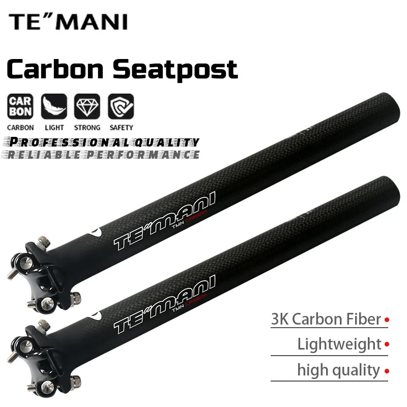 temani-0-degree-straight-carbon-seatpost-compatible-with-272-308-316mm-bikes-for-road-mtb-cycling
