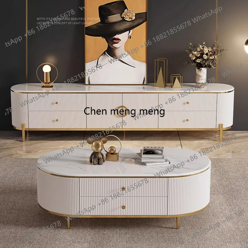 

Glam Modern Tv Brackets Italian Minimalist Space Saving Vintage Tv Stands Aesthetic Elegant Fernsehschrank Living Room Furniture