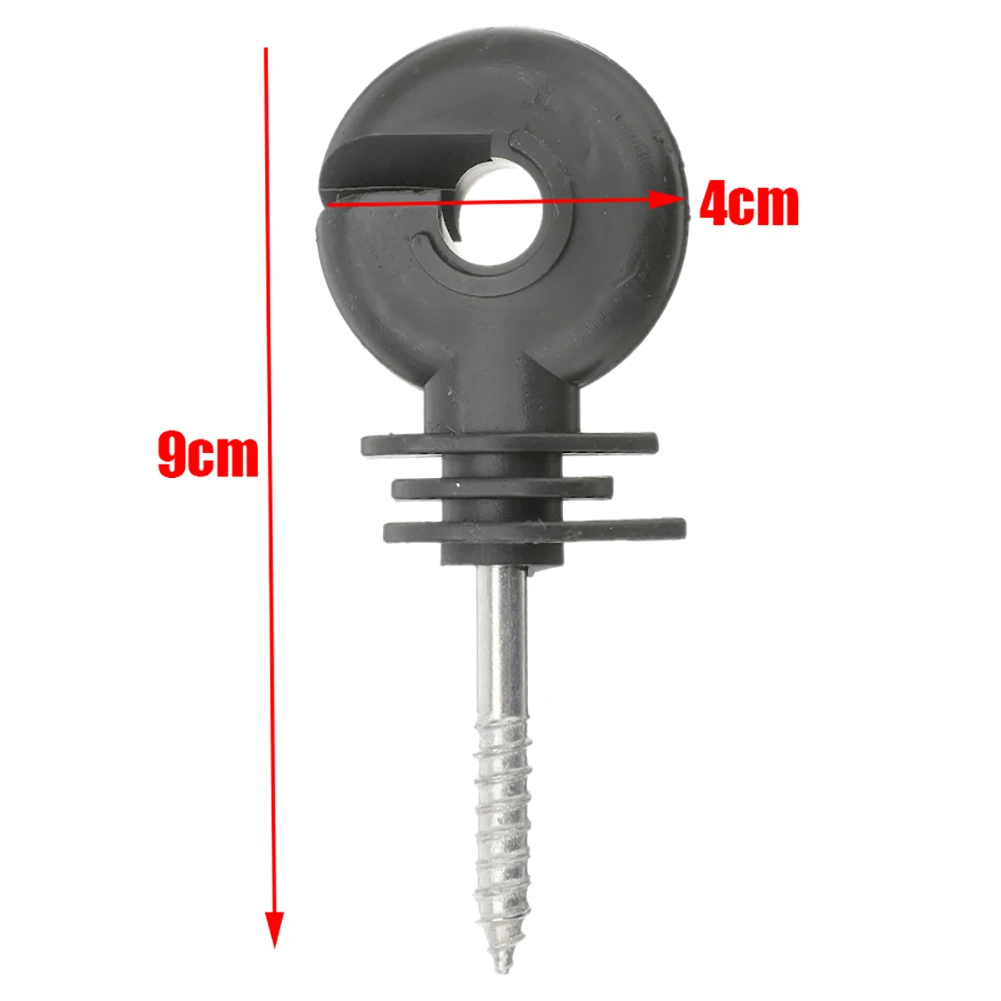 50Pcs Electric Fence Insulators Durable Screw Posts Multi-functional Fence Insulators Post Insulator Accessories For Garden view 5