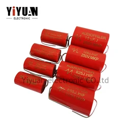 1pcs Audiophiler Axial Audio 250V 400V 630V 10UF/400V 0.1UF 0.22UF 0.33UF 6.8UF 7.5UF 8.2UF MKP Capacitor AEAK