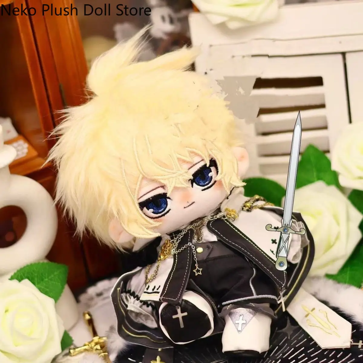 

Микаэла Хякуя аниме игра 20 см милая мягкая плюшевая кукла тело косплей мультфильм одеваются игрушки фигурки куклы подарок