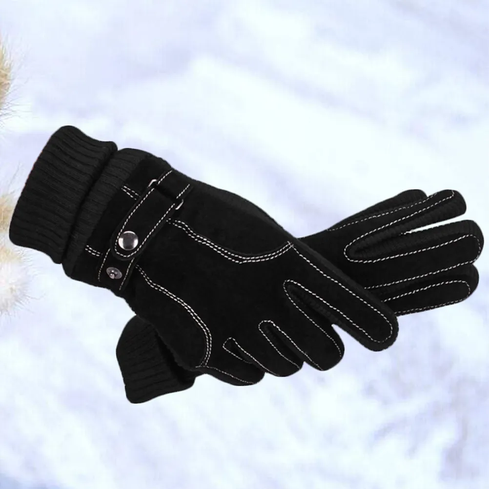 

1Pair Premium Winter Gloves Breathable Windproof Thermal Gloves for Cycling Hiking Skiing Snowboarding Driving Outdoor
