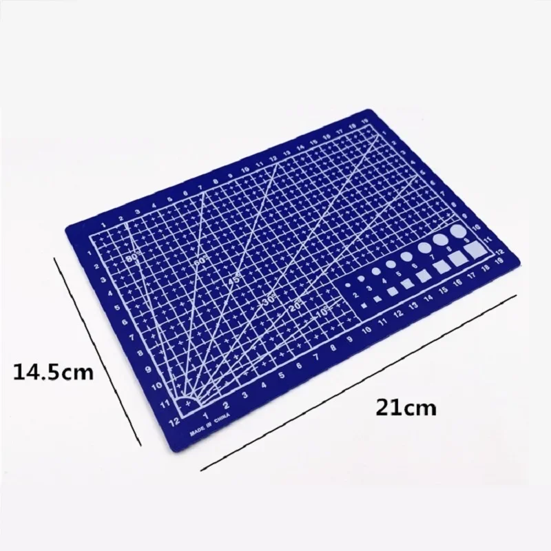 Double Side Craft Cutting Mat, Cutting Board, Sewing Pad, Artist Carving Tools, Handmade Crafts, DIY Props, 6 Colors, A5, New