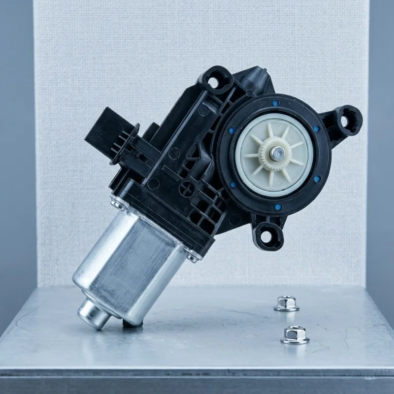 Raamheffermotor 6Q2959802F 6Q2959801F 6Q0959811C 6Q095812C Past op VW T5 Campmob Roomster Polo 2005‑2010