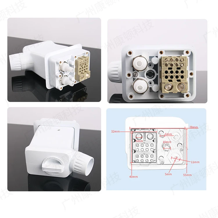 In Stock Hair Removal Machine Connector for IPL Handle Hair Removal Machine Plug-in Head IPL Quick Plug Connector