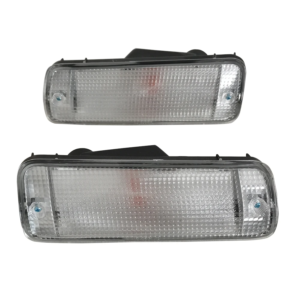 A Pair Car Fog Light Front Bumper Lamp For Toyota Land Cruiser Prado Fj70 Fj75 1993 Foglamp