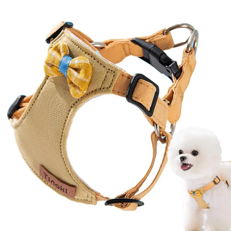 Dog Harness For Small Dogs Vest Harness For Small Animals No Choke Pet Vest No Choke Pet Vest Fashionable And Lightweight For