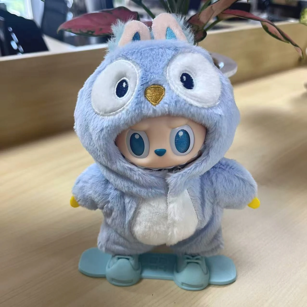 17 centimetri Labubu Vestiti Vestito Seduta Partito Labubu I II Idol I Mostri Vinile Bambola Mantello Vestito DIYOutfit Abbigliamento Cappello Accessori