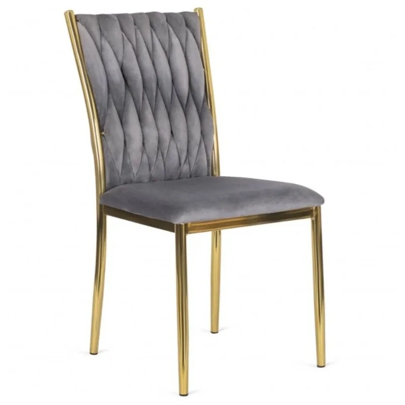 Dining chair accessible luxuryfashioncasual woven dining chair manicure chair popularcasual chair salon chair