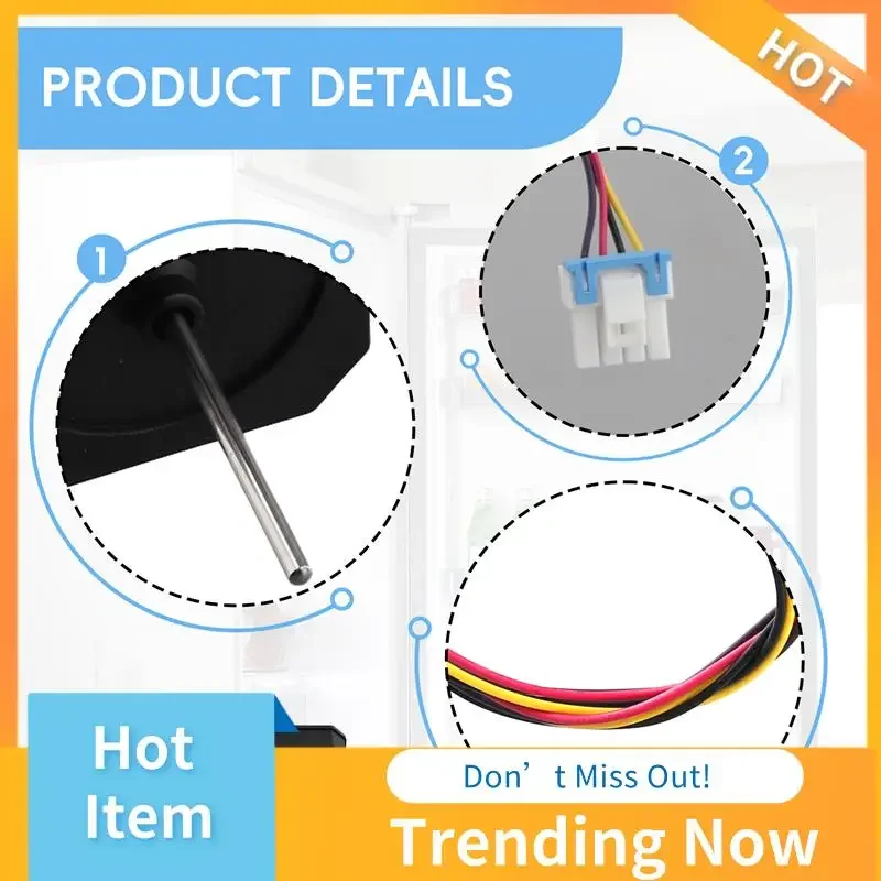 BBNV-para refrigerador puerta plegable congelador DC ventilador Motor RDD056X22 EAU63103002 piezas